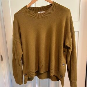 Madewell Golden Ribbed Sweater